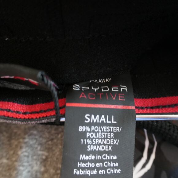 NWT Spyder Joggers Performance Sweatpants Mens Small Heather Gray Zip Pockets - Picture 11 of 11